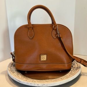 Dooney & Bourke Pebble Grain Zip Zip Satchel